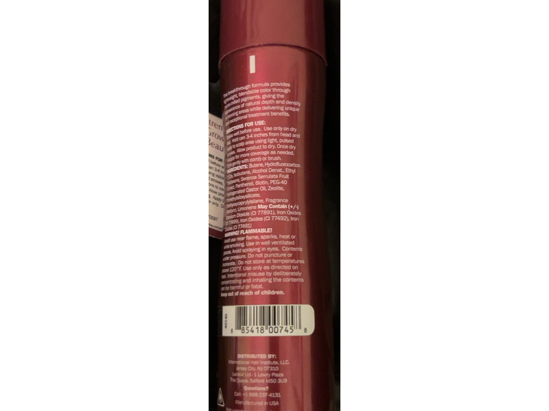 Keranique Tint & Texture Color Density Treatment, Dark Brown, 3.7 oz/105 g