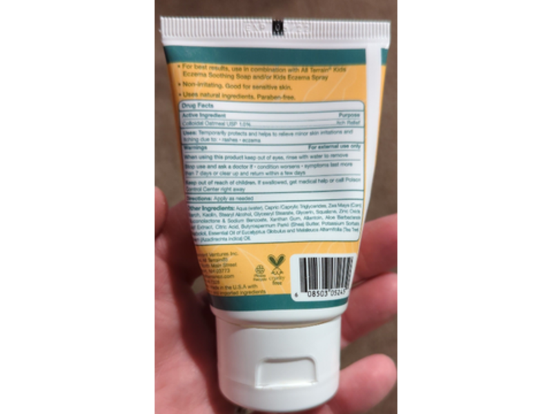 All Terrain Kids Eczema Cream, 2.0 fl oz/60 mL
