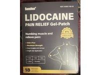 Sumifun Lidocaine Pain Relief Gel Patch, 18 Patches, Pack Of 54 - thumbnail 2