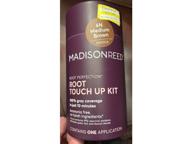 Madison Reed Root Protection Touch Up Kit, 6N Medium Brown, 1 Application