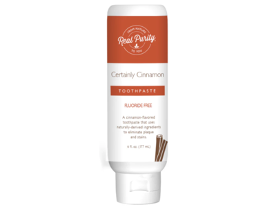 Real Purity Fluoride-Free Toothpaste, Certainly Cinnamon, 6 fl oz/177 mL