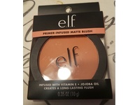 e.l.f. Primer-Infused Matte Blush, Vitamin E + Jojoba Oil, Always Fresh, 0.35 fl oz/10 g - Image 3