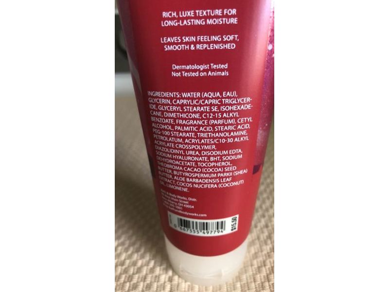 Bath & Body Works Twisted Peppermint Ultimate Hydration Body Cream, 8 oz/226 g