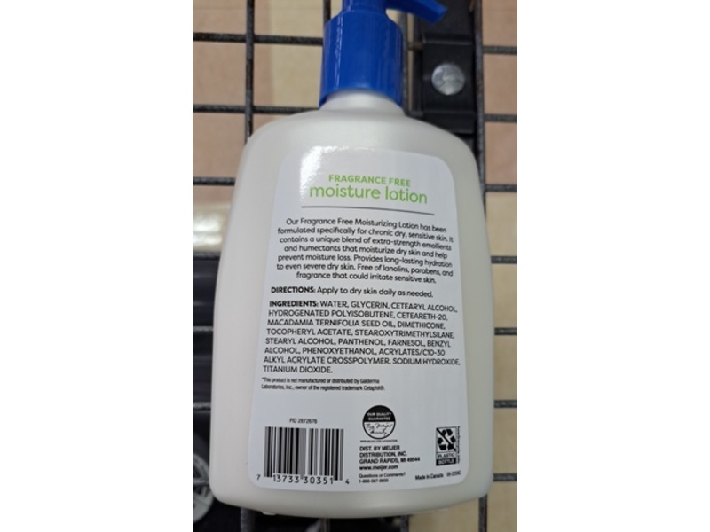 Meijer Moisture Lotion, 16 fl oz/473 mL