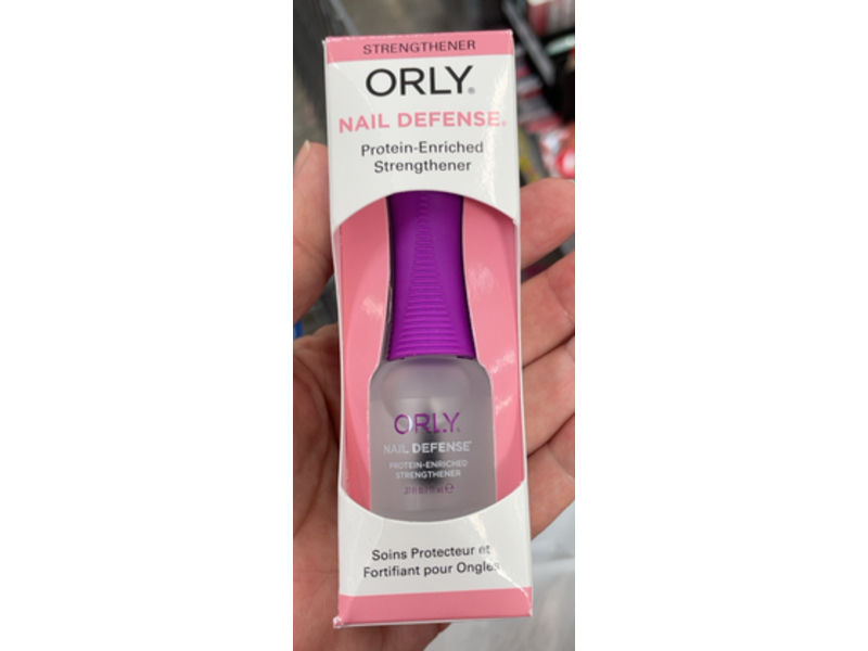 Orly Nail Defense Protein-Enriched Strengthener, 0.37 fl oz/11 mL