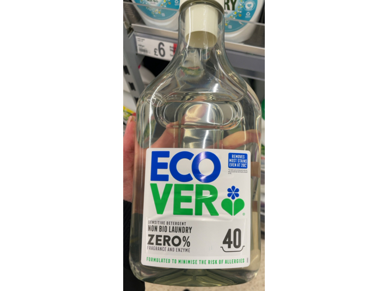 Ecover Non Bio Laundry Sensitive Detergent, 1.43 L