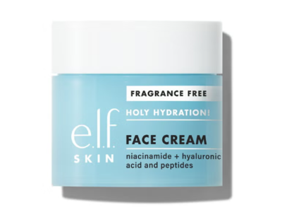 e.l.f. Holy Hydration! Face Cream, Fragrance Free, 1.8 oz/50 g