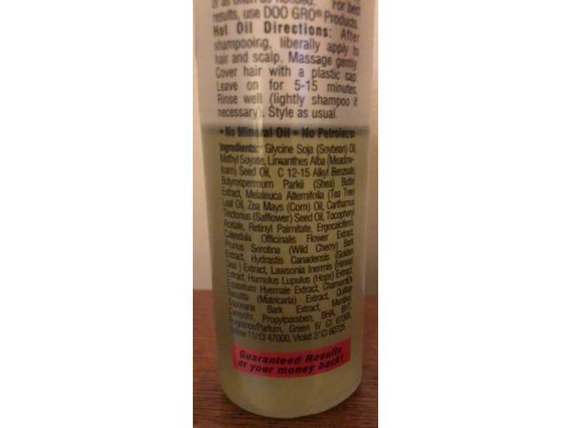 Doo Gro Anti-Itch Growth Oil, 4.5 fl oz