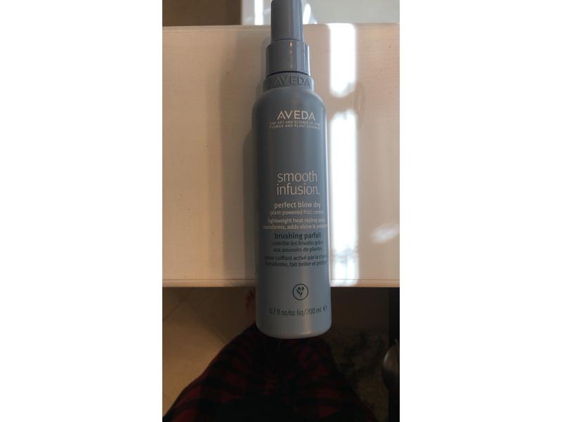Aveda Smooth Infusion Perfect Blow Dry, Brushing Parfait, 6.7 fl oz/200 mL