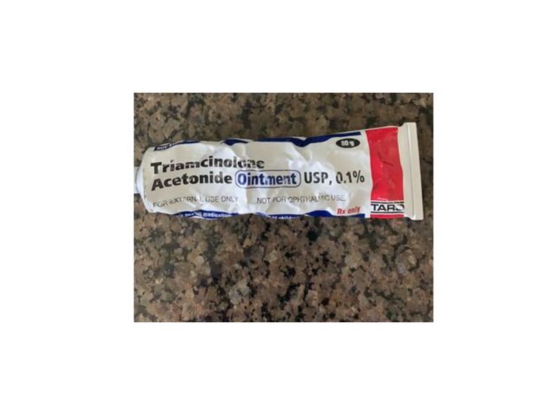 Triamcinoine Actonide Ointment USP 0.1%, 80 g Taro Pharmaceuticals (RX)