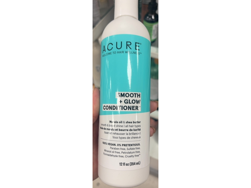 Acure Smooth + Glow Conditioner, 12 fl oz/354 mL