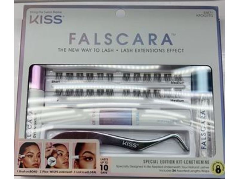 Kiss Falscara Complete Diy Eyelash Extension Kit
