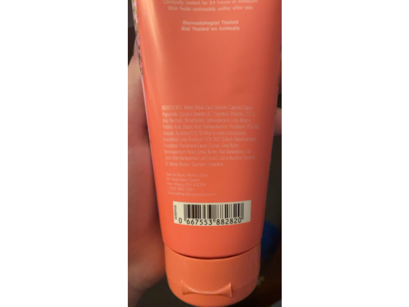 Bath & Body Works Sweet Whiskey Body Cream, 8 oz/226 g