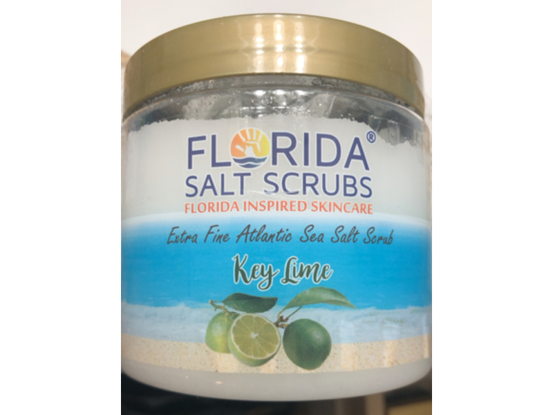 Florida Hand & Body Salt Scrubs, Key Lime, 24.2 oz