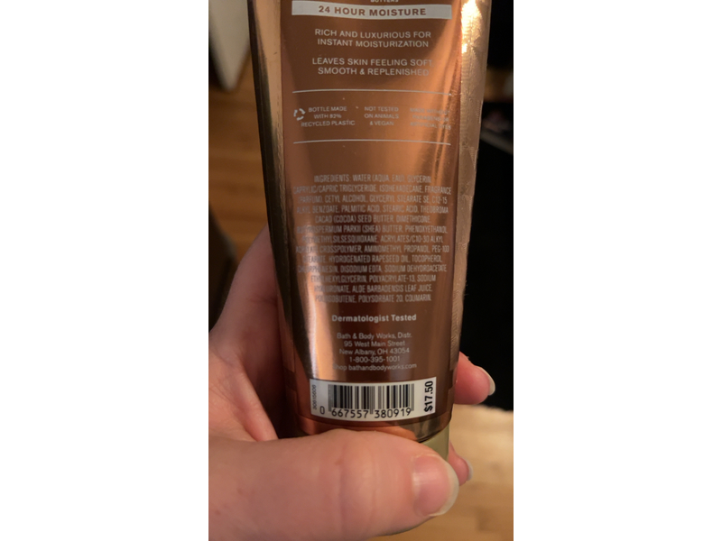 Bath & Body Works Ultra Hydration Body Cream, Vanilla Mocha Martini, 8 oz/226 g