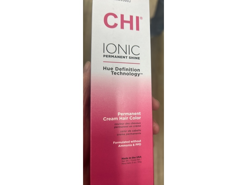 Chi Iconic Permanent Cream Hair Color, 9N Light Blonde, 3 oz/85 g