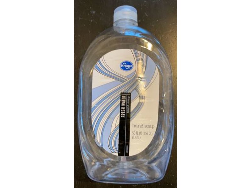 Kroger Hand Soap, Fresh Water, 50 fl oz/1.47 L