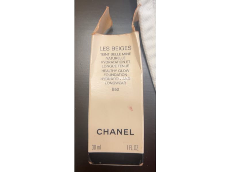 Chanel Les Beiges Healthy Glow Foundation, B50, 1 fl oz/30 mL