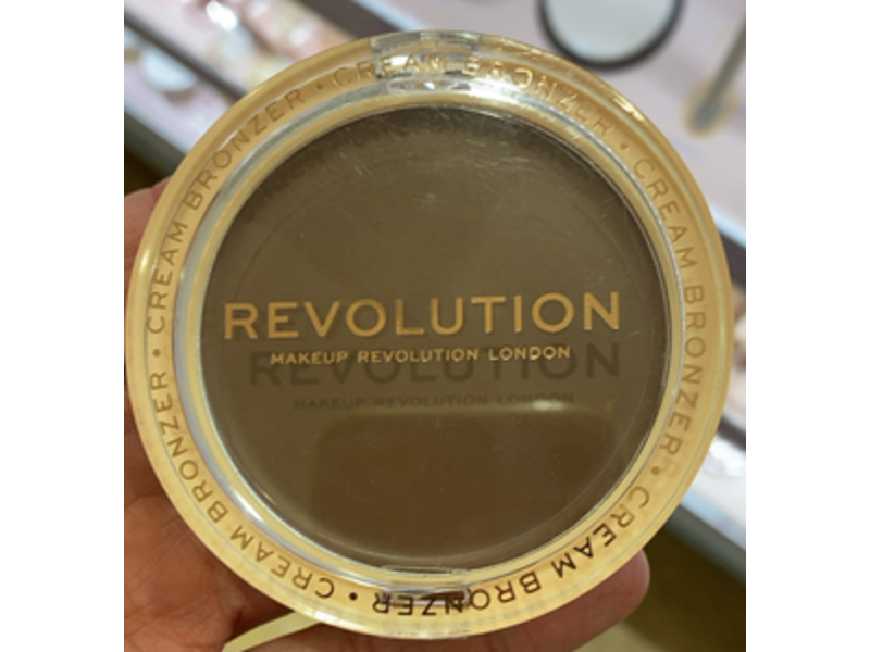 Revolution Ultra Cream Bronzer, Dark, 0.24 oz/6.7 g