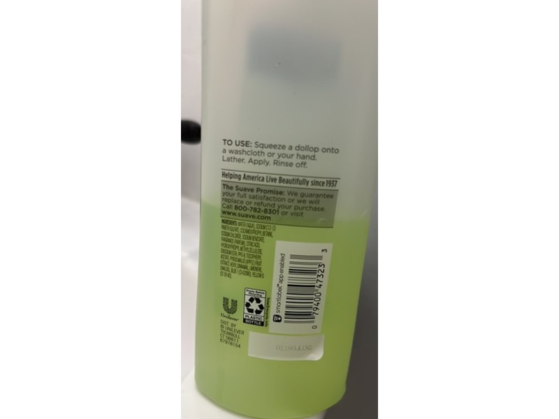 Suave Body Wash, Renew, 12 fl oz/355 mL