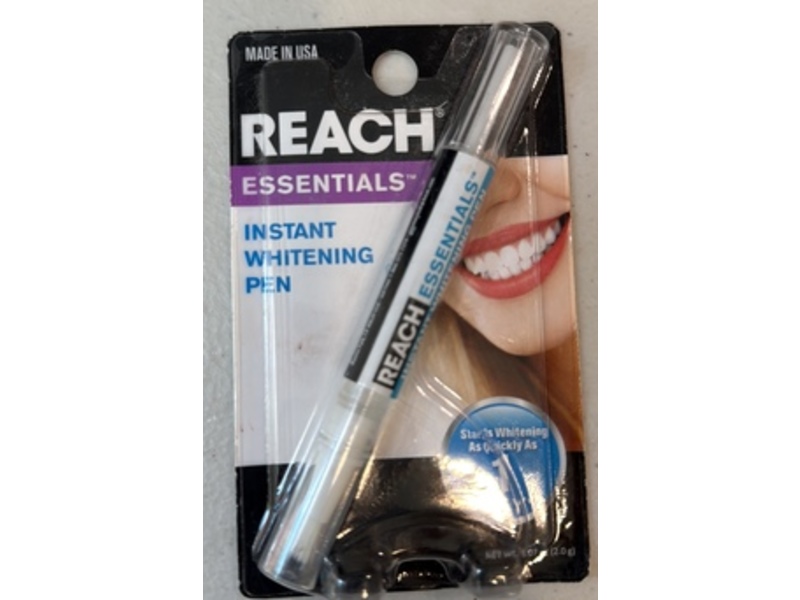 Reach Essentials Instant Teeth Whitening Pen, 0.07 oz/2 g, Pack Of 2