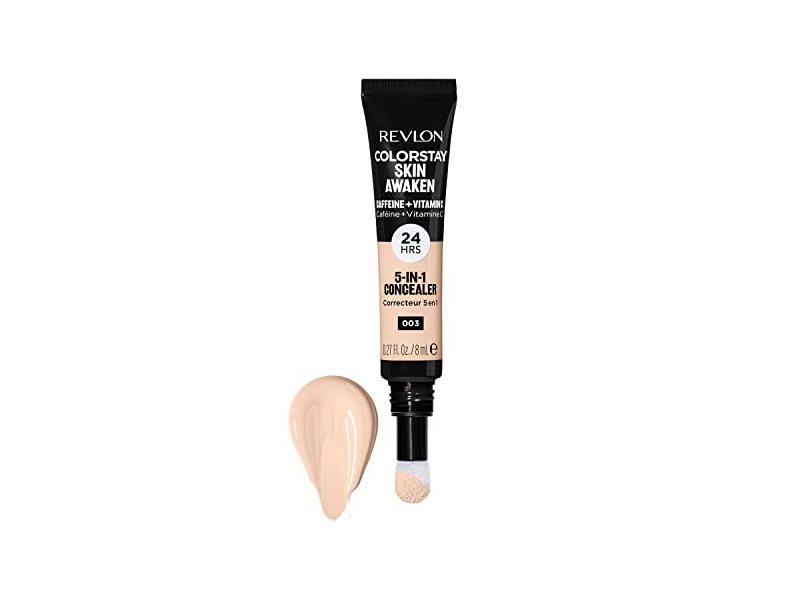 Revlon ColorStay Skin Awaken 5-In-1 Concealer, 003 Cool Ivory, 0.27 fl oz/8 mL