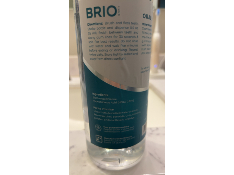 Briotech OralSwish Support, 32 fl oz/0.95 L