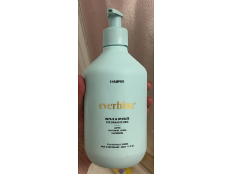 Everblue Repair & Hydrate Shampoo, Peppermint & Jojoba, 13.5 fl oz/ 400 mL