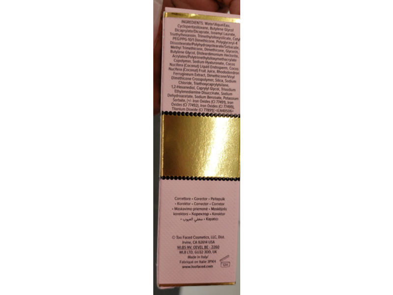 Too Faced Born This Way Super Coverage Multi-Use Sculpting Concealer, Nude, 0.45 fl oz/13.5 mL