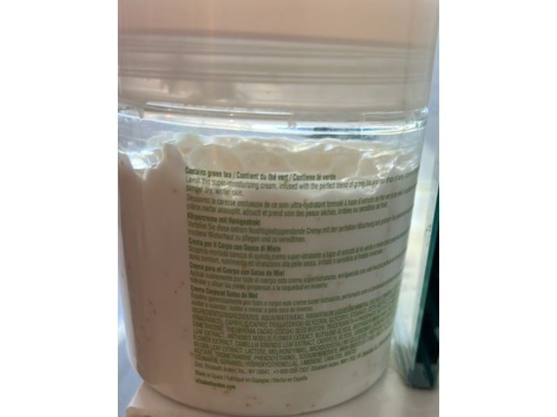 Elizabeth Arden Green Tea Honey Drops Body Cream, Pistachio Crunch, 16.9 fl oz/500 mL