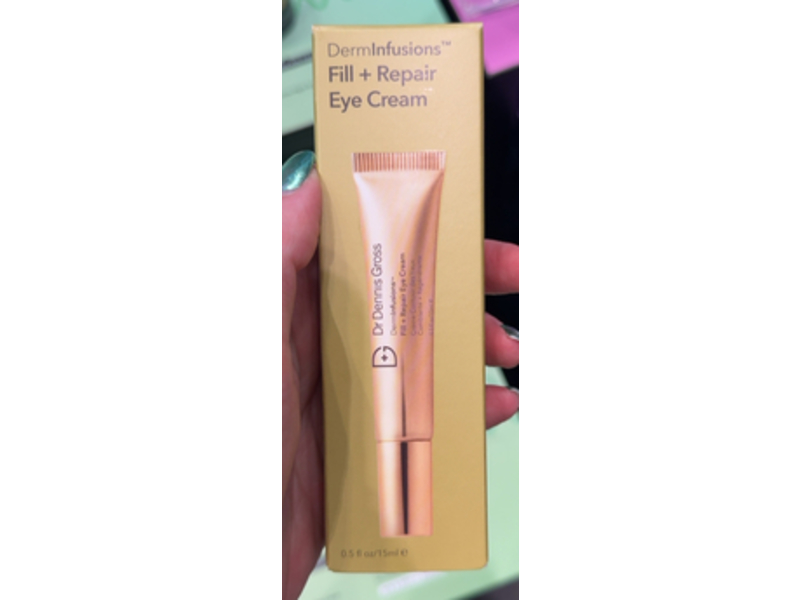 Dr Dennis Gross DermInfusions Fill + Repair Eye Cream, 0.5 fl oz/15 mL