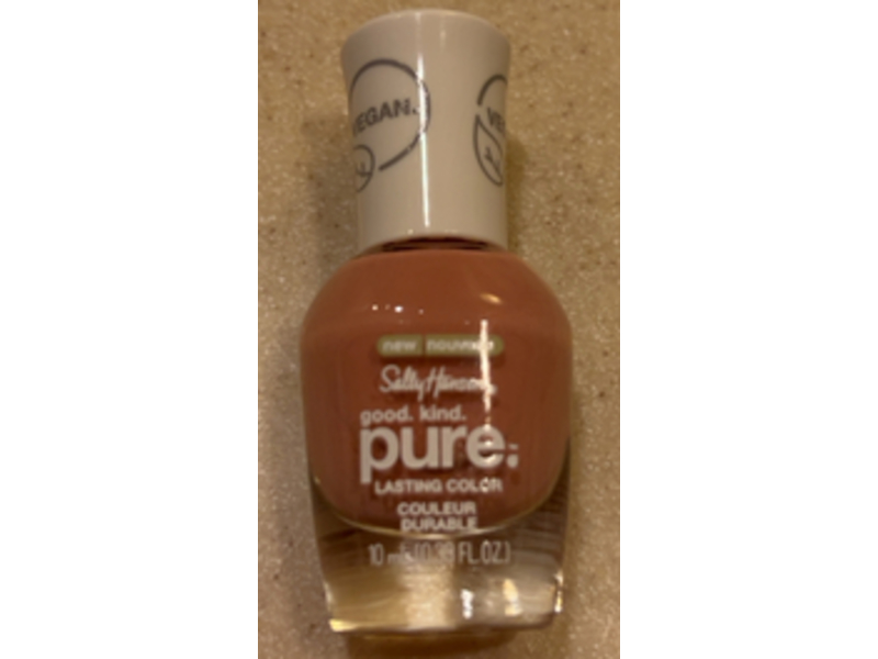 Sally Hansen Good kind Pure Lasting Color, Pink Cardamon, 0.33 fl oz/10 mL