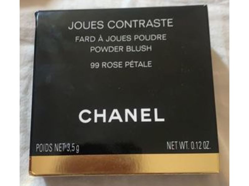 Chanel Joues Contraste Powder Blush, 99 Rose Petale, 0.12 oz/3.5 g