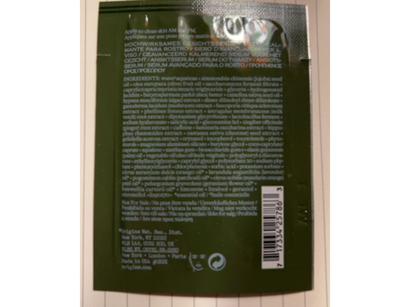 Dr. Andrew Weil Advance Face Serum, Mega Mushroom Relief & Resilience, 0.5 fl oz/1.5 mL