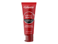 Colgate Optic White Toothpaste, Charcoal, 4.2 oz/ 119 g, Pack Of 2 - Image 2