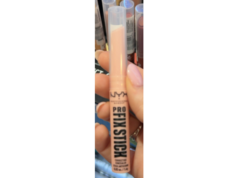 NYX Professional Makeup Pro Fix Stick Correcting Concealer, 0.2 Pink, 0.05 oz/1.6 g