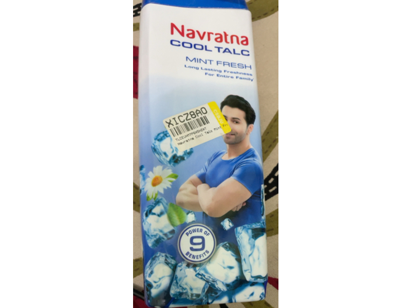 Navratna Cool Talc, Mint Fresh, 400 g