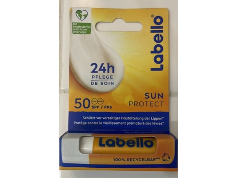 Labello Sun Protect Lip Balm, SPF 50, 4.8 g