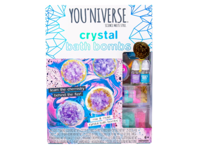 YOUniverse Crystal Bath Bombs Mix & Mold Kit