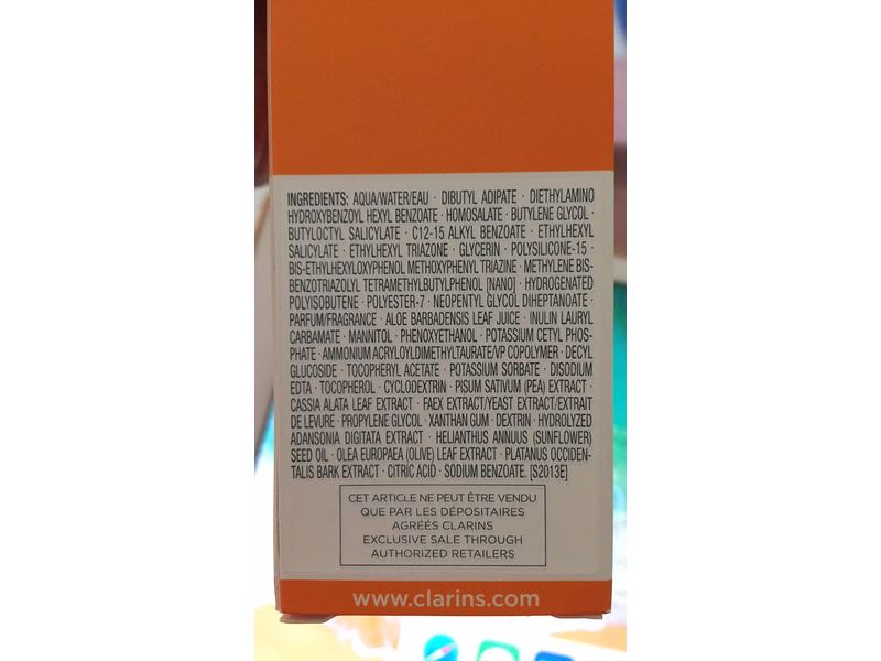 Clarins Paris Sun Care Lotion Spray, SPF 50+, 5 fl oz/150 ml