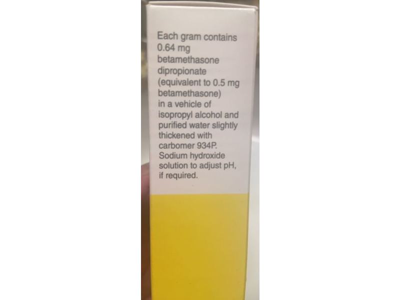 Betamethasone Dipropionate Lotion USP, 0.05% 60 mL Fougera (RX)