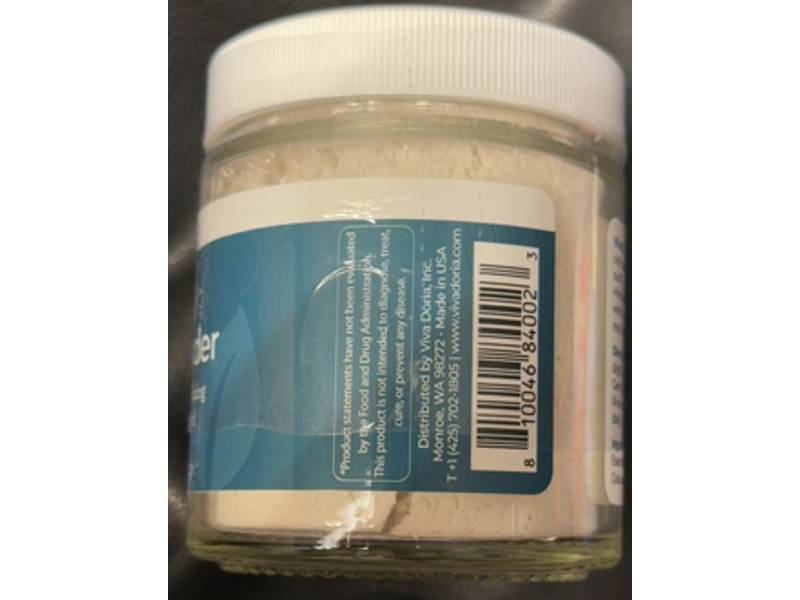 Viva Doria Natural Tooth & Gum Powder, 3 oz/85 g