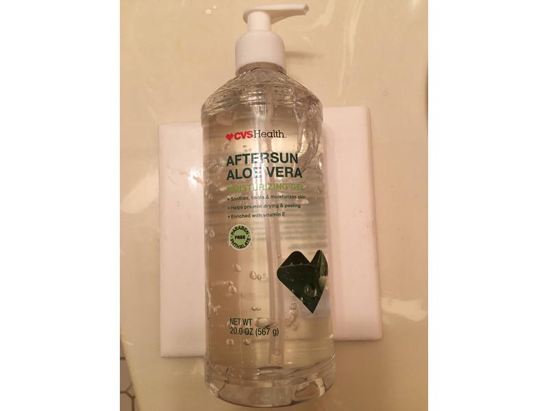 CVS Health Aftersun Aloe Vera Moisturizing Gel, 20 fl oz/567 g