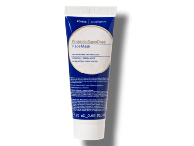 Korres Greek Yoghurt Probiotic SuperDose Face Mask, 0.68 fl oz/20 mL