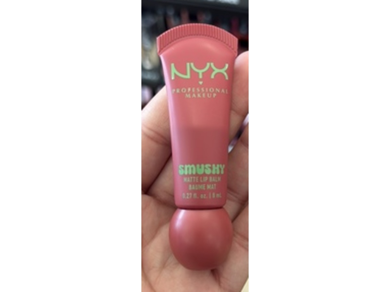 NYX Professional Makeup Smushy Matte Lip Balm, 05 Snuggle Szn, 0.27 fl oz/8 mL