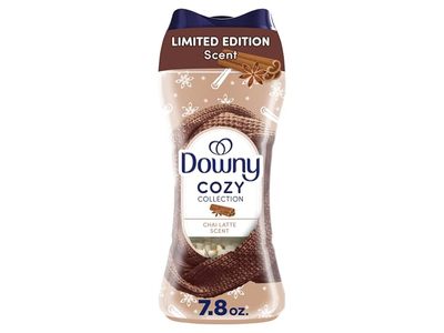 Downy Cozy Collection Laundry Scent Booster Beads, Chai Latte Scent, 7.8 oz/221 g