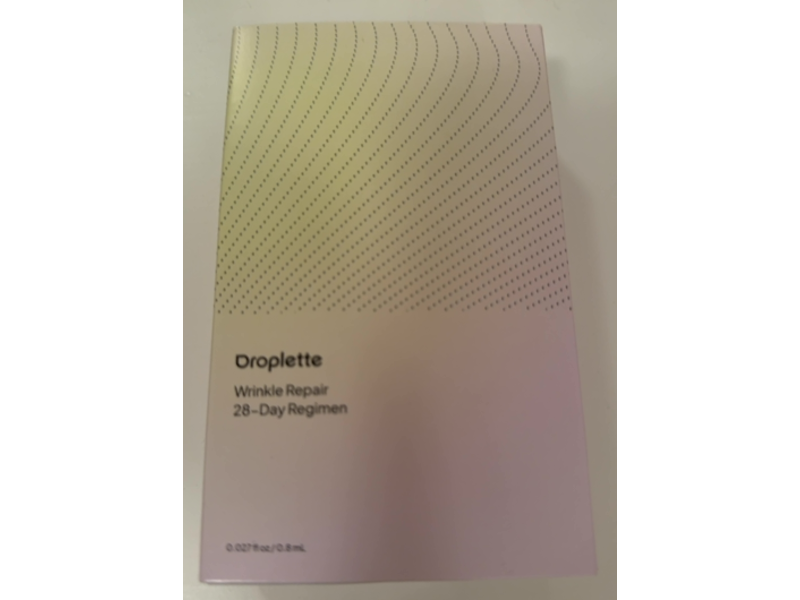 Droplette Wrinkle Repair, 0.027fl oz/0.8 mL