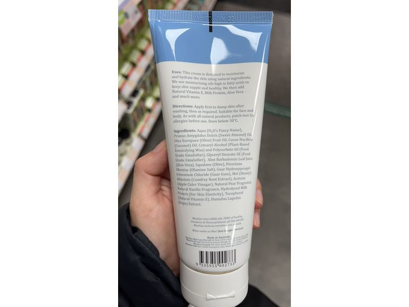 MooGoo Natural Full Cream Moisturiser, Dry Skin, 7 oz/200 g