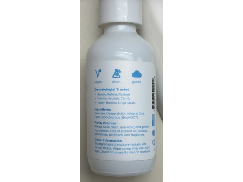 Briotech Skin Renew Firming Mineral Serum, Hypochlorous Acid, 2 fl oz/60 mL