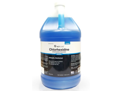 Vet One Chlorhexidine Antiseptic Disinfectant Solution, 3.785 L